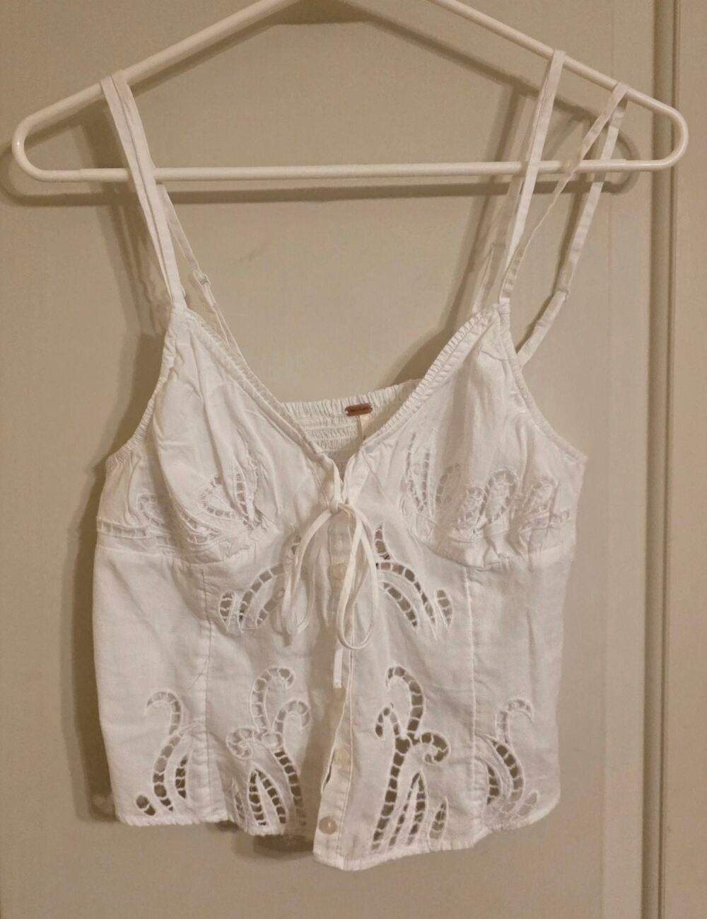 Nwt Free People FP white tank top